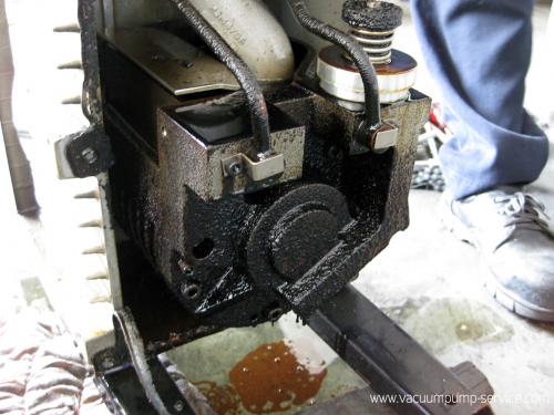 Repairing Single Stage Rotary Vane