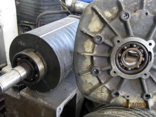 Repairing Single Stage Rotary Vane