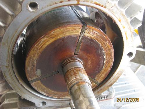 Repairing Single Stage Rotary Vane