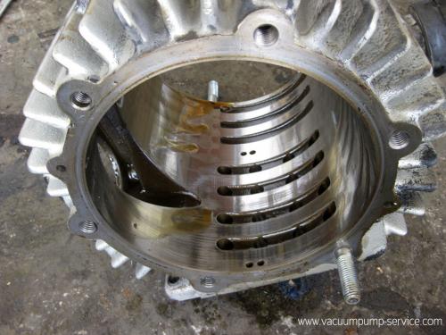 Repairing Single Stage Rotary Vane