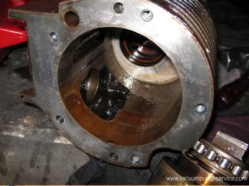 Repairing Two-stage Rotary Vane Vacuum Pumps