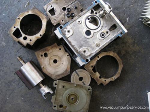 Repairing Two-stage Rotary Vane Vacuum Pumps