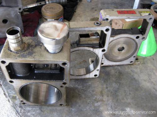 Repairing Two-stage Rotary Vane Vacuum Pumps