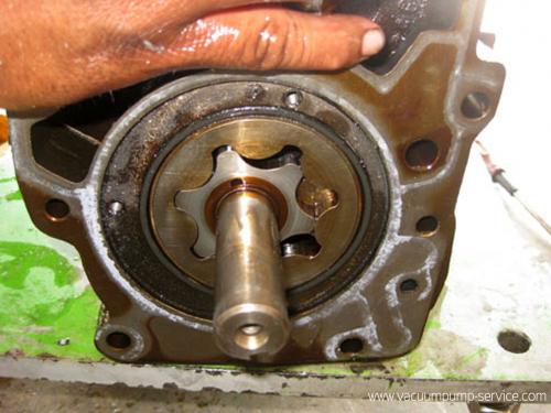 Repairing Two-stage Rotary Vane Vacuum Pumps