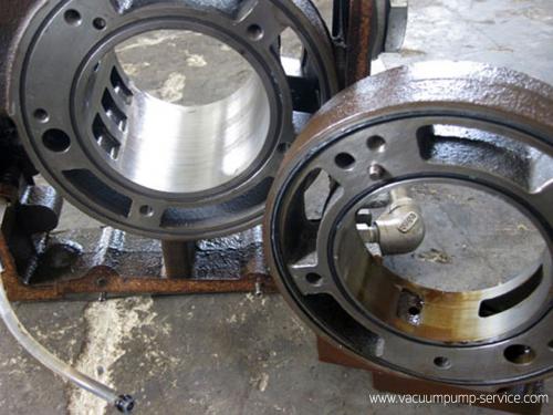 Repairing Two-stage Rotary Vane Vacuum Pumps